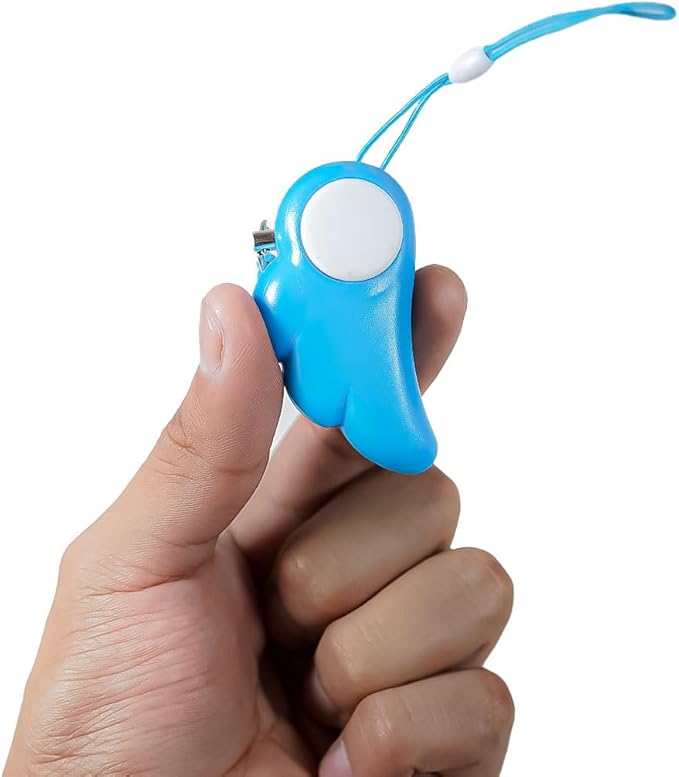 Allarme Personale Portatile ad Alta Potenza con Suono da 90 dB, Dispositivo di Sicurezza per Emergenze, Facile da Usare e Pronto all’Azione (Angelic)