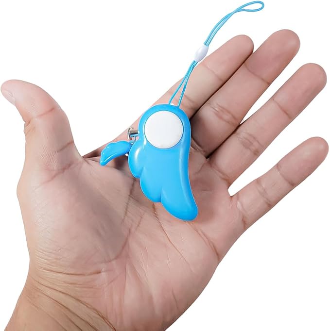 Allarme Personale Portatile ad Alta Potenza con Suono da 90 dB, Dispositivo di Sicurezza per Emergenze, Facile da Usare e Pronto all’Azione (Angelic)