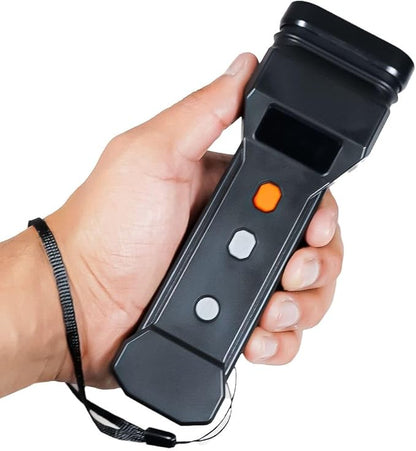 Dissuasore Repellente per Cani Aggressivi a Ultrasuoni - con LED Flash, Sicuro, Portatile e Non Dannoso per Animali – Protezione e Strumento di Addestramento – Portata 20 m