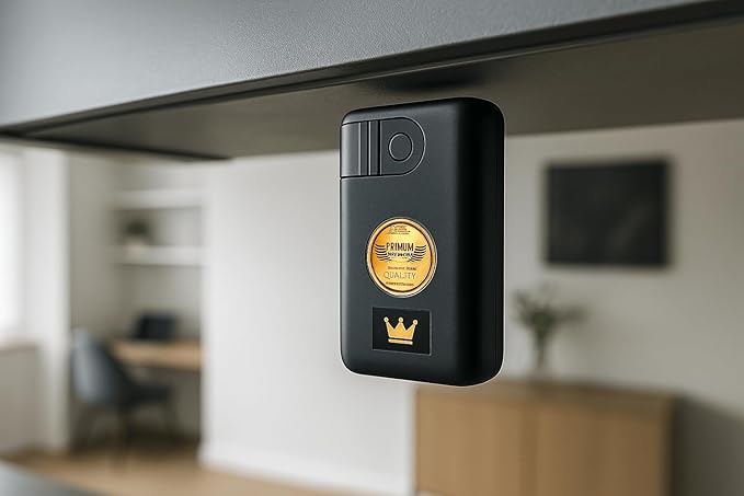 Microspia Antifurto Audio Cimice a Distanza Wi-Fi Mega Class – Mini Registratore Magnetico – Registratore Vocale Digitale Professionale con Controllo Remoto (KING ONE)